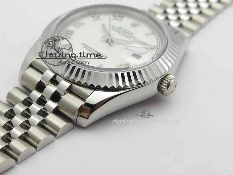 DateJust II 41mm BP Maker Best Edition White Roman Dial On New Version Jubilee Bracelet A Breathable 3634