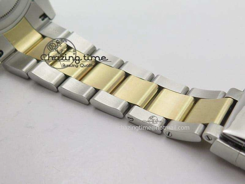 WellDesigned DateJust II 41mm MK Best Edition SS RG Wrapped Sliver Dial Diamond Marker On Oyster Bracelet A 4001