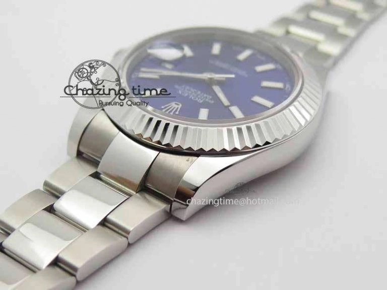 DateJust II 41mm SS BP Maker Best Edition Blue Dial On SS Bracelet SA Classic 3731