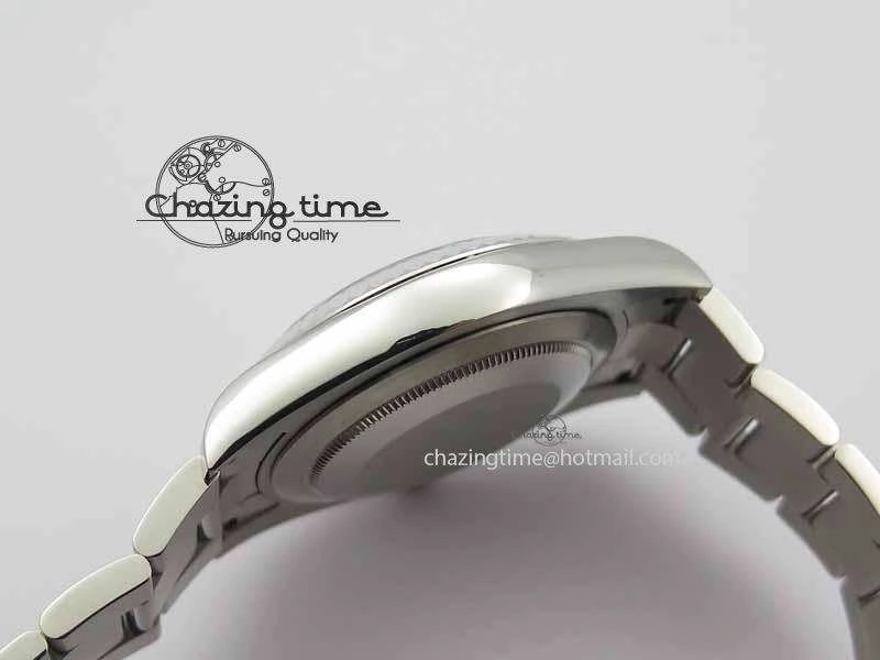 Minimalist DateJust II 41mm SS BP Maker Best Edition Gray Dial Diam On SS Bracelet SA 3729