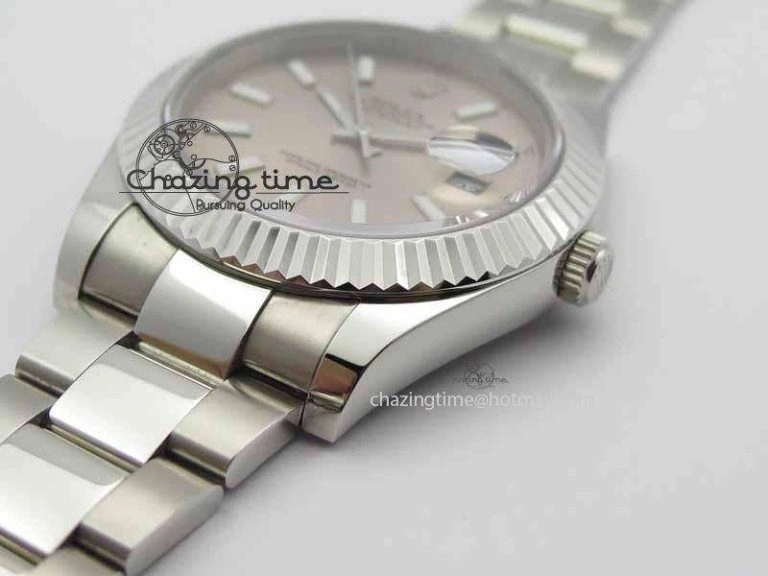 Cozy DateJust II 41mm SS BP Maker Best Edition Gray Dial On SS Bracelet SA 3736