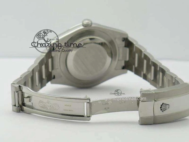 Lightweight DateJust II 41mm SS BP-Maker Best Edition Sliver Stick Dial On SS Bracelet A2824 V 3794
