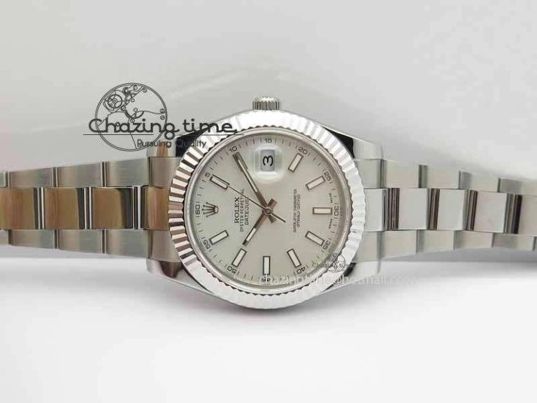 DateJust II 41mm SS BP Maker Best Edition White Dial On SS Bracelet SA Classic 3733