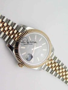 DateJust II 41mm SS RG BP Maker Best Edition Black Sticks Dial On New Version Jubilee Bracelet A Refined 3610