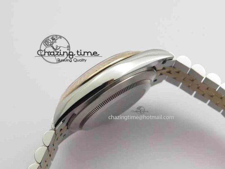 DateJust II 41mm SS RG BP Maker Best Edition Brown Diam Dial On New Version Jubilee Bracelet A SunProtective 3609