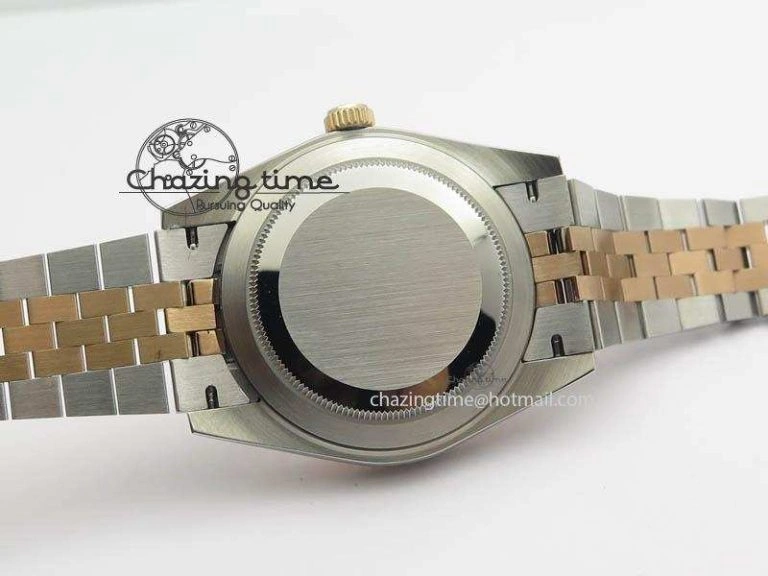 SunProtective DateJust II 41mm SS RG BP Maker Best Edition Brown Sticks Dial On New Version Jubilee Bracelet A 3615