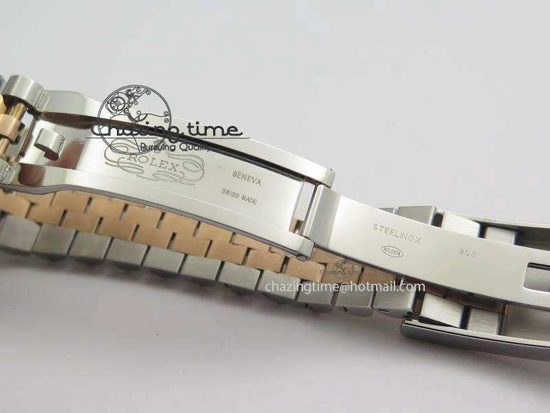 SunProtective DateJust II 41mm SS RG BP Maker Best Edition Brown Sticks Dial On New Version Jubilee Bracelet A 3615