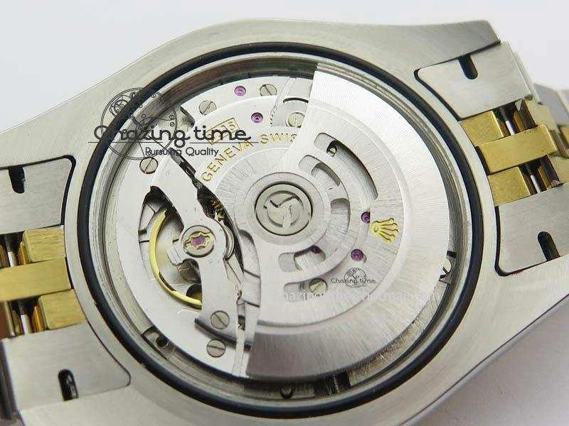 SunProtective DateJust II 41mm SS RG BP Maker Best Edition Brown Sticks Dial On New Version Jubilee Bracelet A 3615