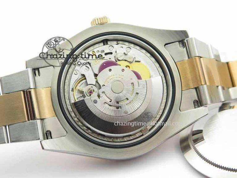 DateJust II 41mm SS RG BP Maker Best Edition Brown Sticks Dial On SS RG Bracelet SA Durable 3720