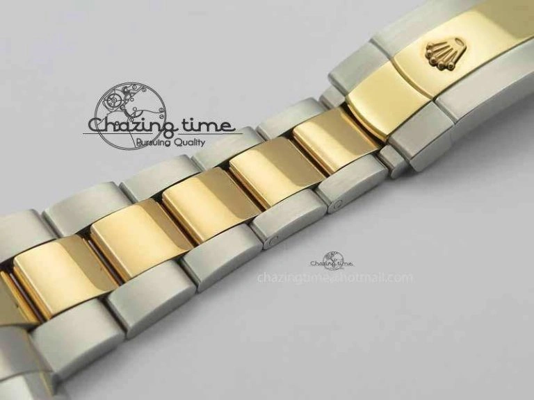 DateJust II 41mm SS RG BP Maker Best Edition Brown Sticks Dial On SS RG Bracelet SA Durable 3720