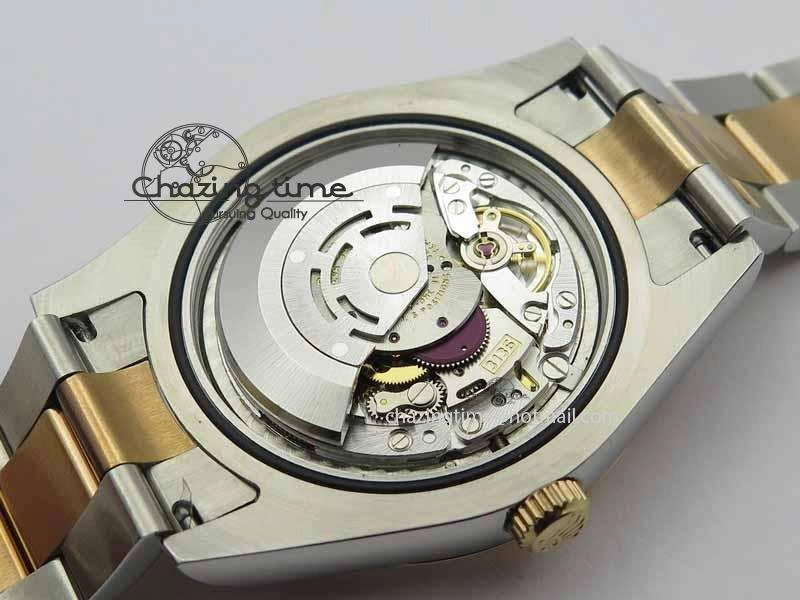 DateJust II 41mm SS RG BP Maker Best Edition Dark Gray Sticks Dial On SS RG Bracelet SA MoistureWicking 3718