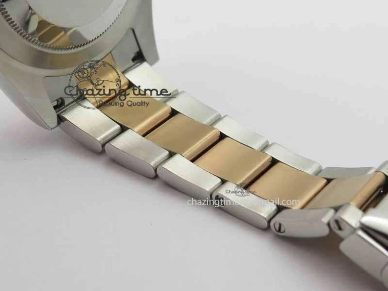 DateJust II 41mm SS RG BP Maker Best Edition Dark Gray Sticks Dial On SS RG Bracelet SA MoistureWicking 3718