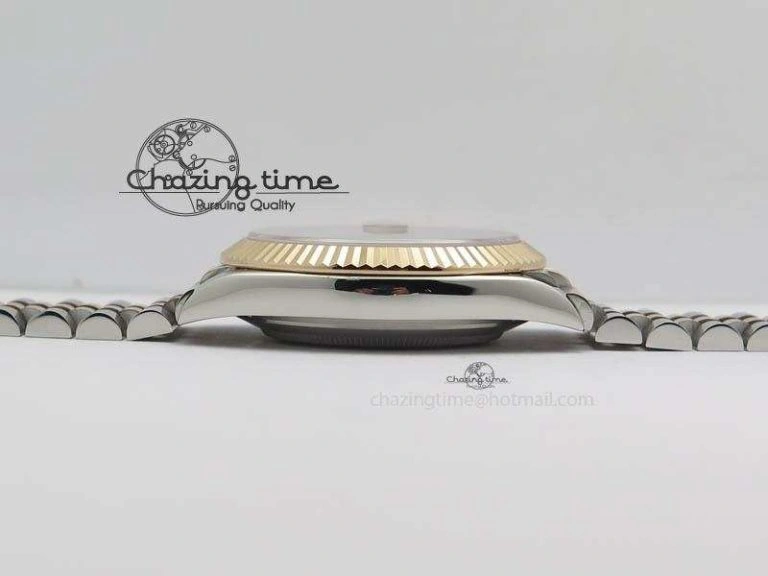Modern DateJust II 41mm SS RG BP Maker Best Edition Silver Gray Dial On New Version Jubilee Bracelet A 3611