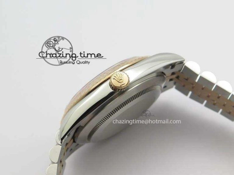 Modern DateJust II 41mm SS RG BP Maker Best Edition Silver Gray Dial On New Version Jubilee Bracelet A 3611