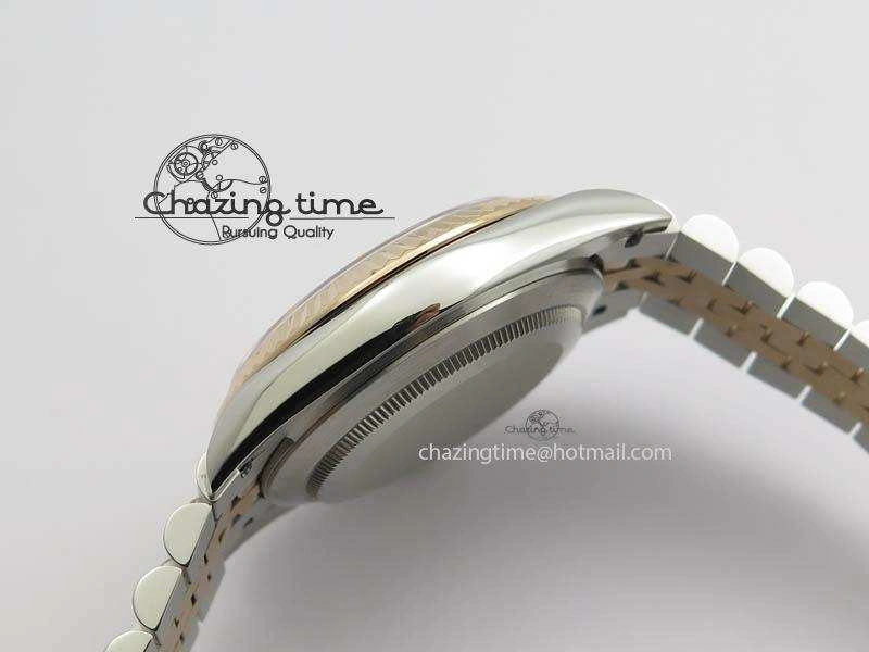 Modern DateJust II 41mm SS RG BP Maker Best Edition Silver Gray Dial On New Version Jubilee Bracelet A 3611