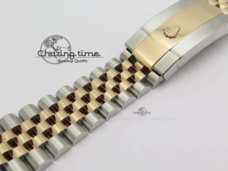 Modern DateJust II 41mm SS RG BP Maker Best Edition Silver Gray Dial On New Version Jubilee Bracelet A 3611