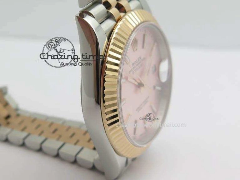 Modern DateJust II 41mm SS RG BP Maker Best Edition Silver Gray Dial On New Version Jubilee Bracelet A 3611