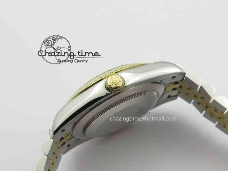 Compact DateJust II 41mm SS YG BP Maker Best Edition Blue Roman Dial On Jubilee Bracelet A 3666