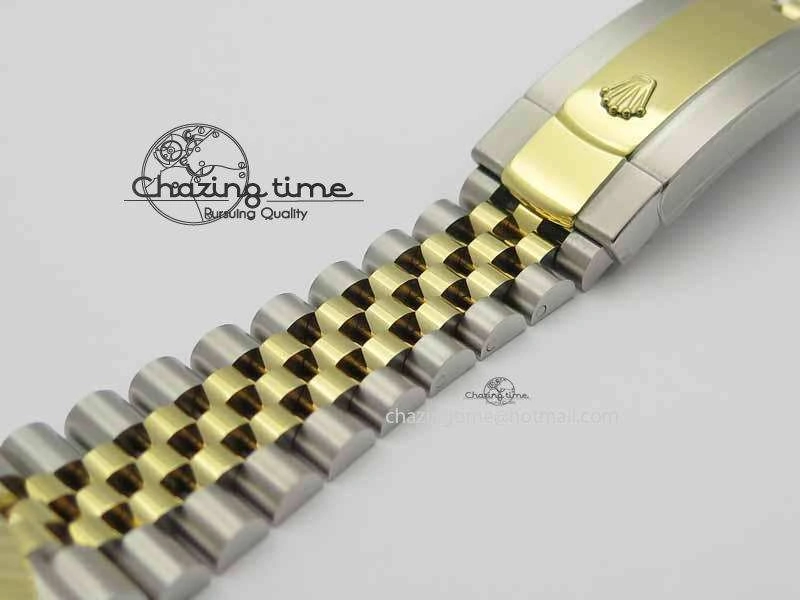 Practical DateJust II 41mm SS YG BP Maker Best Edition Brown Dial On Jubilee Bracelet A 3672