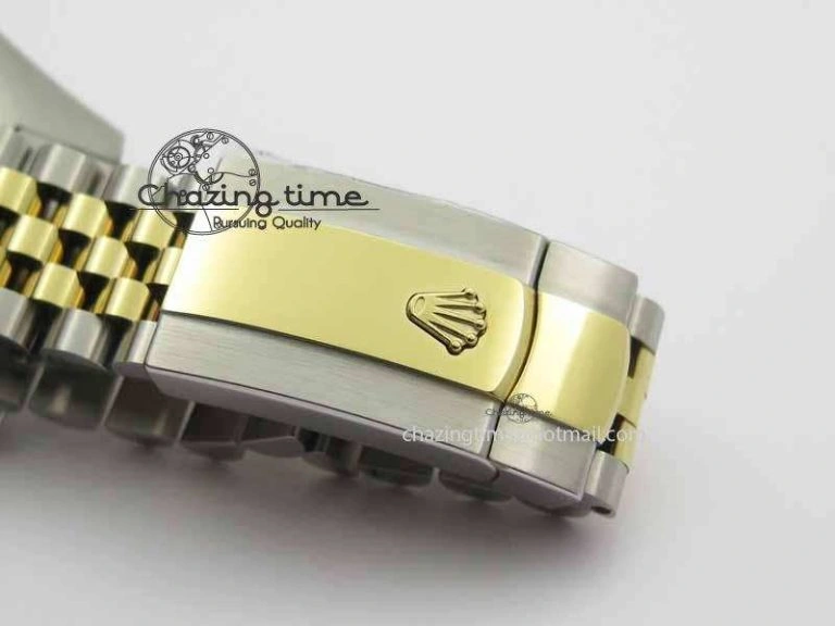 Practical DateJust II 41mm SS YG BP Maker Best Edition Brown Dial On Jubilee Bracelet A 3672