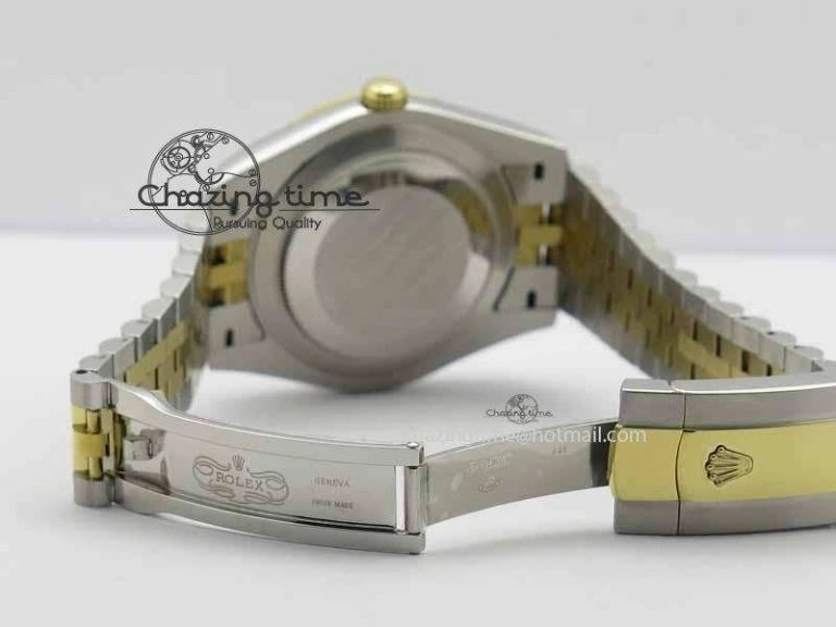 Practical DateJust II 41mm SS YG BP Maker Best Edition Brown Dial On Jubilee Bracelet A 3672