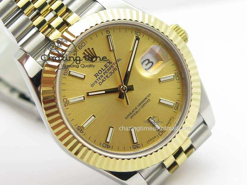DateJust II 41mm SS YG BP Maker Best Edition Gold Dial On New Version Jubilee Bracelet A MultiPurpose 3603