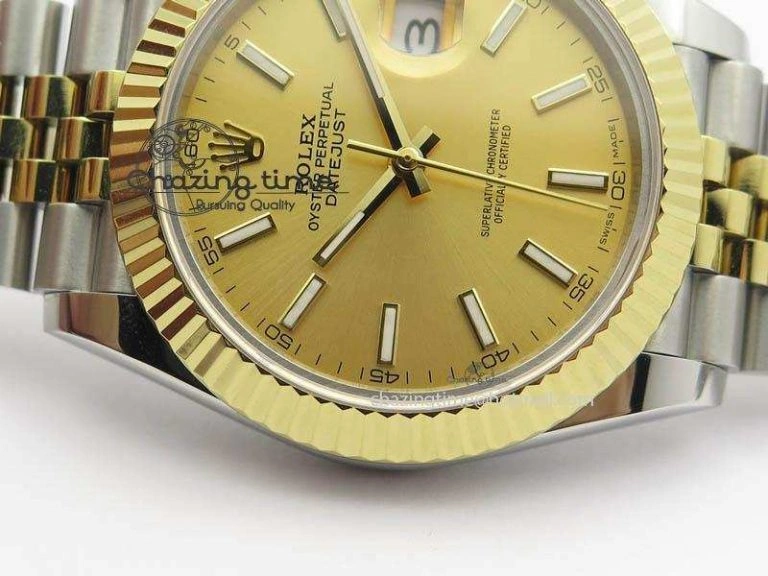 DateJust II 41mm SS YG BP Maker Best Edition Gold Dial On New Version Jubilee Bracelet A MultiPurpose 3603