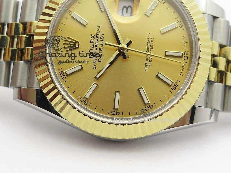 DateJust II 41mm SS YG BP Maker Best Edition Gold Dial On New Version Jubilee Bracelet A MultiPurpose 3603