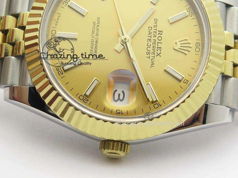 DateJust II 41mm SS YG BP Maker Best Edition Gold Dial On New Version Jubilee Bracelet A MultiPurpose 3603