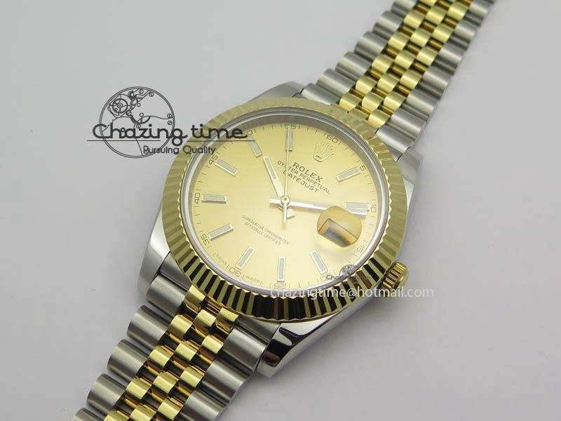 DateJust II 41mm SS YG BP Maker Best Edition Gold Dial On New Version Jubilee Bracelet A MultiPurpose 3603