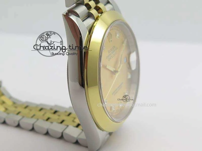 DateJust II 41mm SS YG BP Maker Best Edition Gold Diam Dial On New Version Jubilee Bracelet A Affordable 3605