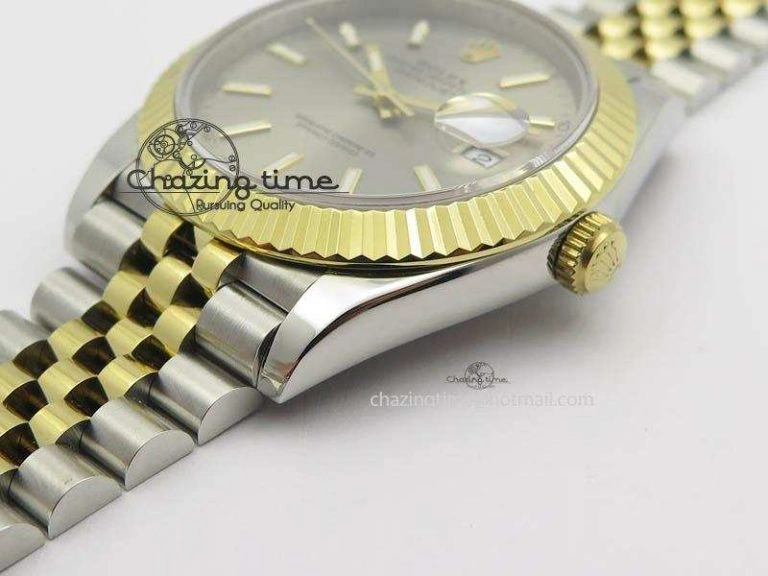 DateJust II 41mm SS YG BP Maker Best Edition Gray Dial On New Version Jubilee Bracelet A Thermal 3604