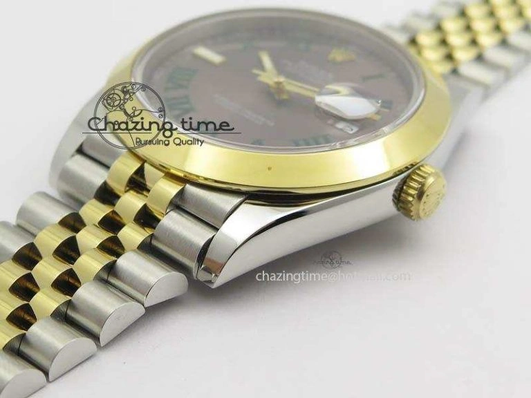 DateJust II 41mm SS YG BP Maker Best Edition Gray Roman Dial On New Version Jubilee Bracelet A Seasonal 3606
