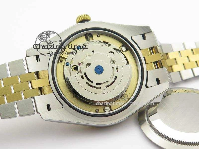 Lightweight DateJust II 41mm SS YG BP Maker Best Edition Gray Sticks Dial On New Version Jubilee Bracelet A 3608