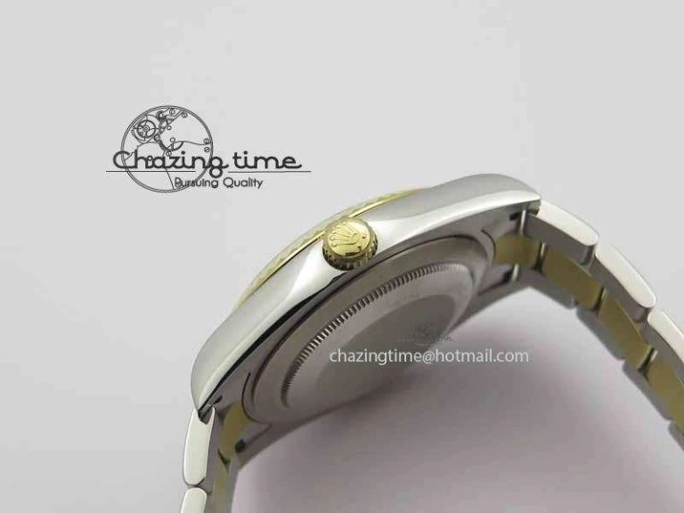 EasyMatch DateJust II 41mm SS YG BP Maker Best Edition Green Dial On SS YG Bracelet SA 3676