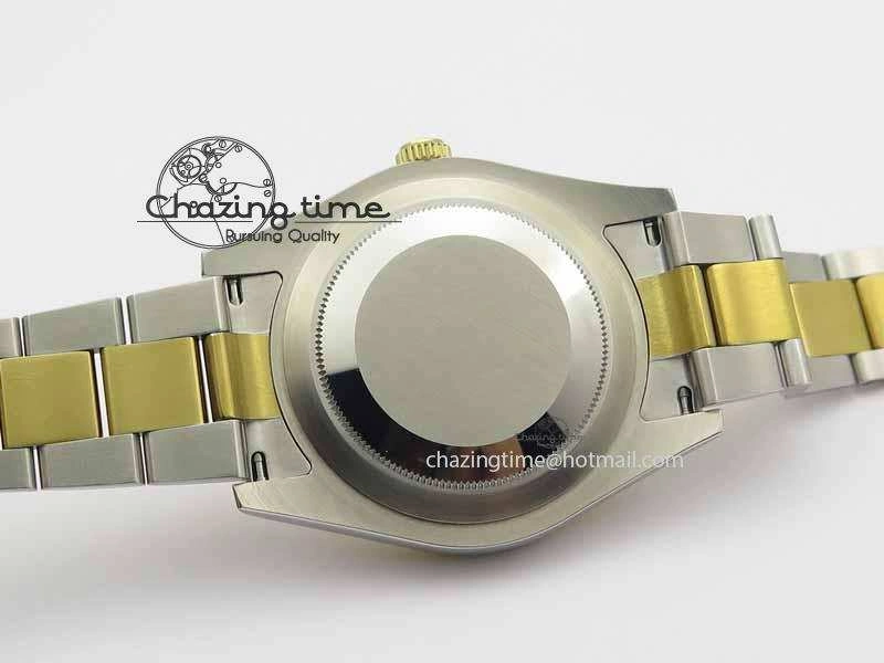 EasyMatch DateJust II 41mm SS YG BP Maker Best Edition Green Dial On SS YG Bracelet SA 3676