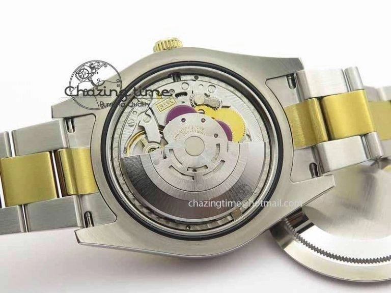 EasyMatch DateJust II 41mm SS YG BP Maker Best Edition Green Dial On SS YG Bracelet SA 3676