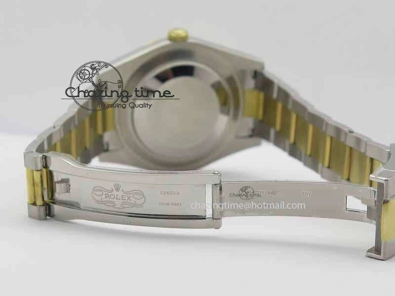 EasyMatch DateJust II 41mm SS YG BP Maker Best Edition Green Dial On SS YG Bracelet SA 3676