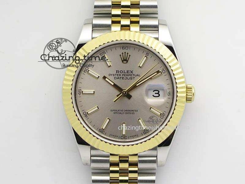 DateJust II 41mm SS YG BP Maker Best Edition Silver Dial On New Version Jubilee Bracelet A Cozy 3600