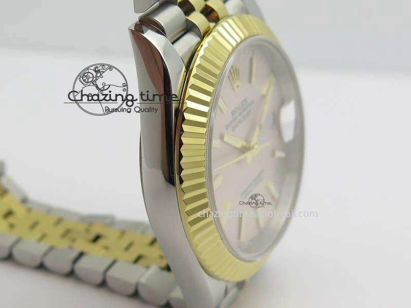 DateJust II 41mm SS YG BP Maker Best Edition Silver Dial On New Version Jubilee Bracelet A Cozy 3600