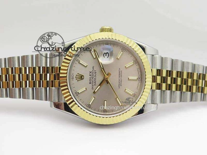 DateJust II 41mm SS YG BP Maker Best Edition Silver Dial On New Version Jubilee Bracelet A Cozy 3600