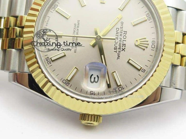 DateJust II 41mm SS YG BP Maker Best Edition Silver Dial On New Version Jubilee Bracelet A Cozy 3600