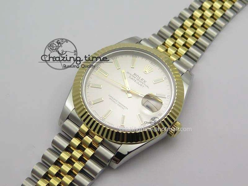 DateJust II 41mm SS YG BP Maker Best Edition Silver Dial On New Version Jubilee Bracelet A Cozy 3600