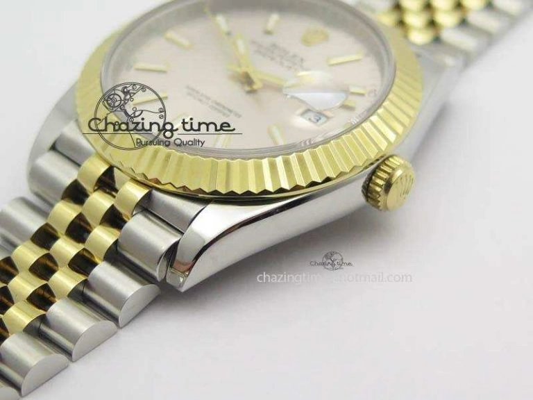 DateJust II 41mm SS YG BP Maker Best Edition Silver Dial On New Version Jubilee Bracelet A Cozy 3600