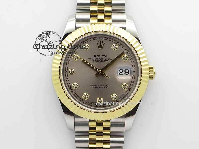 DateJust II 41mm SS YG BP Maker Best Edition Silver Diam Dial On Jubilee Bracelet A Fashionable 3660