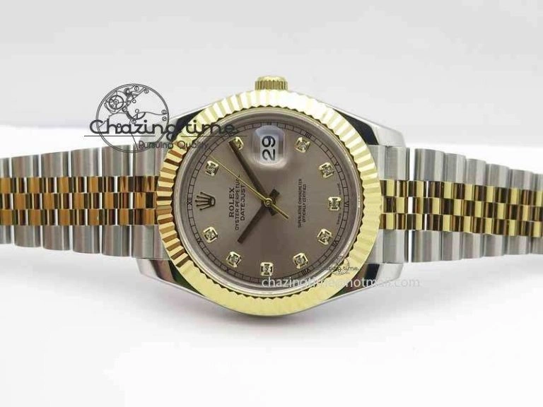 DateJust II 41mm SS YG BP Maker Best Edition Silver Diam Dial On Jubilee Bracelet A Fashionable 3660
