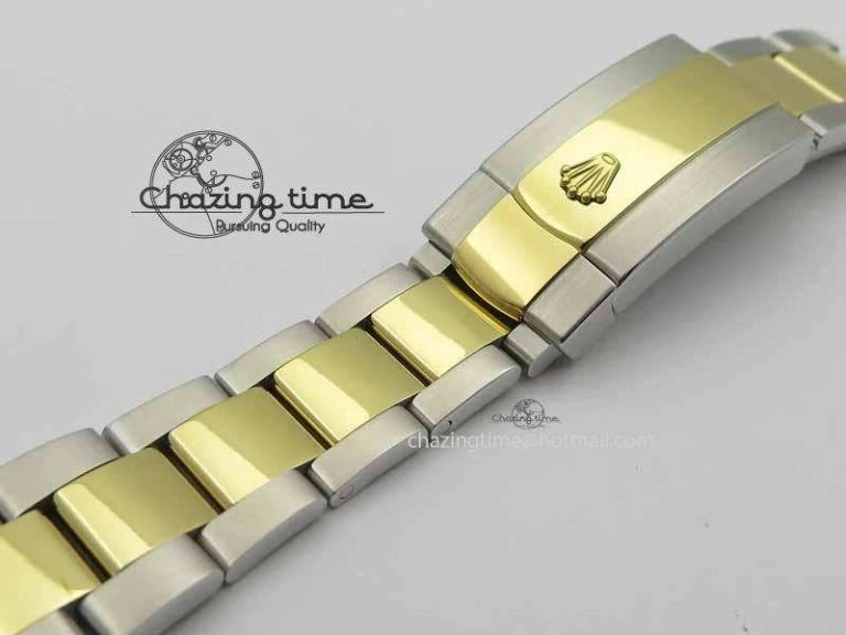DateJust II 41mm SS YG BP Maker Best Edition White Dial On SS YG Bracelet SA ZeroBulk 3674