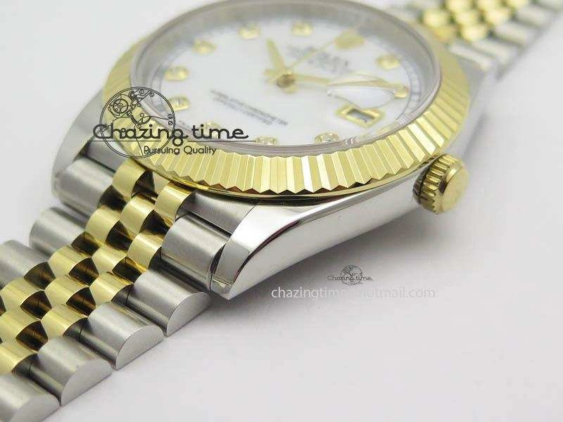DateJust II 41mm SS YG BP Maker Best Edition White MOP Diam Dial On New Version Jubilee Bracelet A OdorResistant 3602