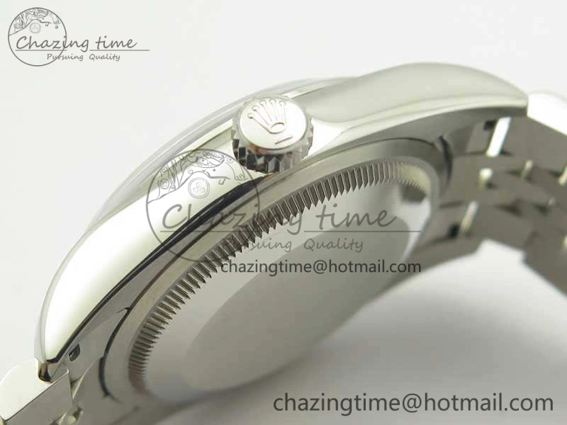 Datejust 116234 36mm DJF 1:1 Best Edition Black Computer Diam Dial On SS Jubilee Bracelet SA3135 V Modern 3449