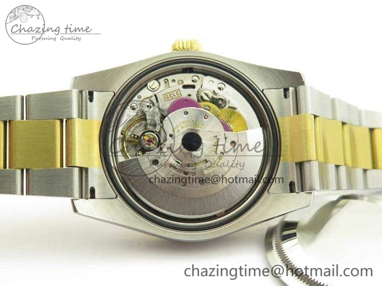 Casual Datejust 116234 36mm DJF 1:1 Best Edition Fluted White Com Dial On SS YG Oyster Bracelet SA3135 V 10745